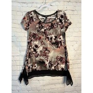 Women's Simply Vera Vera Wang Beautiful Top. SZ S.